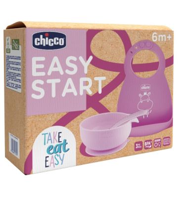 Ch Set Pappa Sil 6m+ Rosa