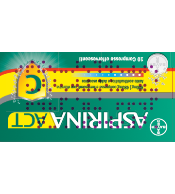 Aspirinaact*10cpr Eff800+480mg