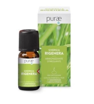 Purae Sinergia con Oli Essenziali Rigenera 10 ml