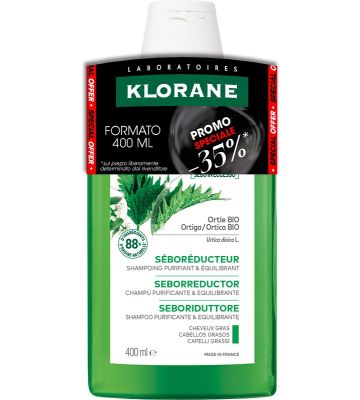 Klorane Shampoo Ortica 400 ml Black Friday