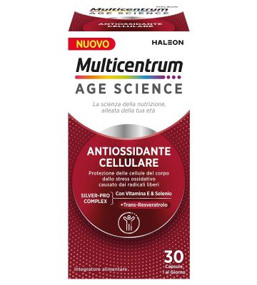 Multicentrum Age Science Antiossidante Cellulare 30 Capsule