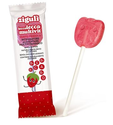 Ziguli Multivit Lecca Lecca Fragola 8,2 g
