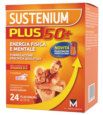 Sustenium Plus 50+ 24 Flaconcini