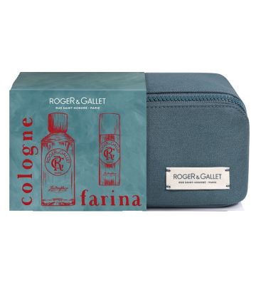 Roger&gallet Set Natale Trousse Jean Marie Farina Eau de Cologne 100 ml + Deodorant 150 ml 25