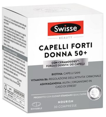 Swisse Capelli Forti Donna 50+ 30 Compresse