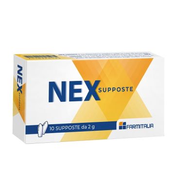 Nex Supposte 10 Pezzi da 2 g