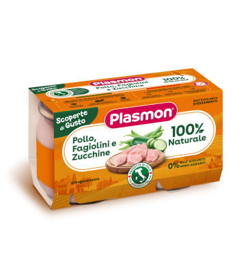 Plasmon Omog Pollo Fagiolin2pz