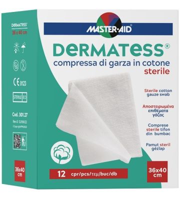 Dermatess Cot Garza 36x40 12pz