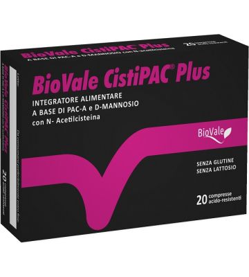 Biovale Cistipac Plus 20 Compresse Acido Resistenti 1,2 g