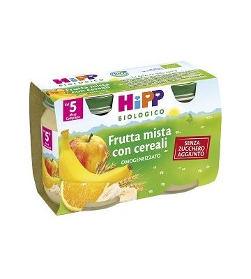 Hipp Bio Omog Frutta/crl2x125g