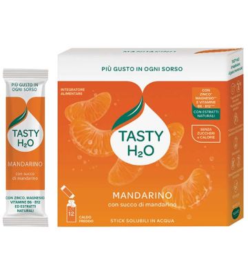 Tasty H2o Mandarino 12 Stick