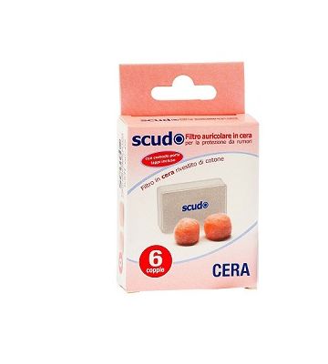 Earplug Scudo Cera 6coppie 12p