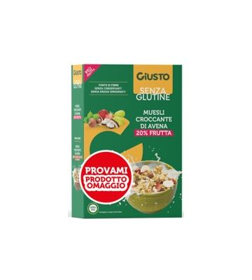 Giusto Senza Glutine Muesli Croccante Frutta 275 g Provami