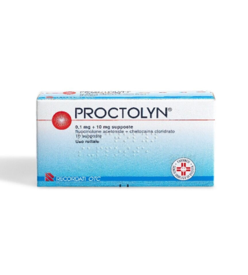 Proctolyn*10supp 0,1mg+10mg