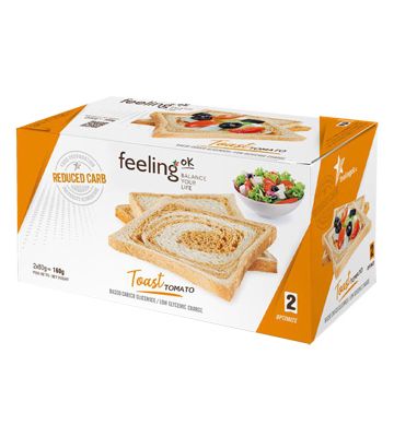 Feeling ok Toast Tomato 2x80g