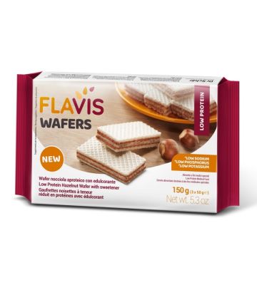 Flavis Wafers Nocciola 3x50g