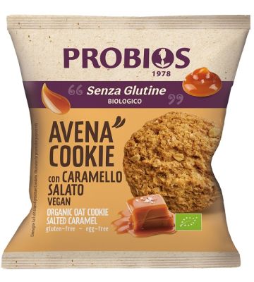 Probios Avena Cookie Caramello Salato 40 g