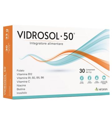 Vidrosol 50 30cpr