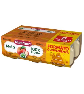Plasmon Omog Mela 6x80g