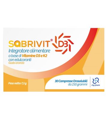 Sabrivit d3 30cpr Orosolubili