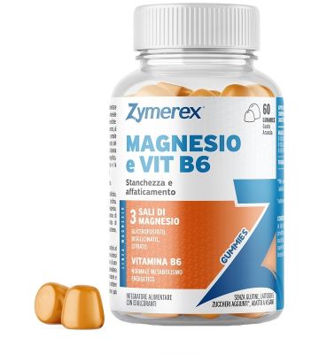 Zymerex Magnesio e Vit b6 60 Gummies