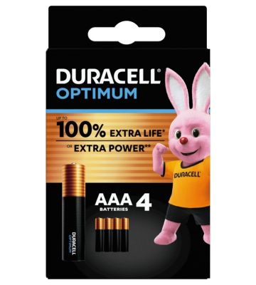 Duracell Optimum Aaa b4 4pile