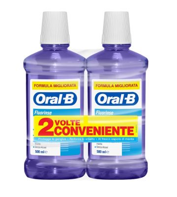 Oralb Fluorinse Collut 2x500ml