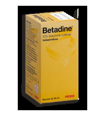 Betadine*soluz Cut fl 50ml 10%