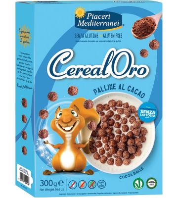Piaceri Mediterranei Cerealoro Palline Cacao 300 g