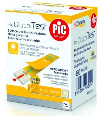 Pic Strisce Glucotest 25pz