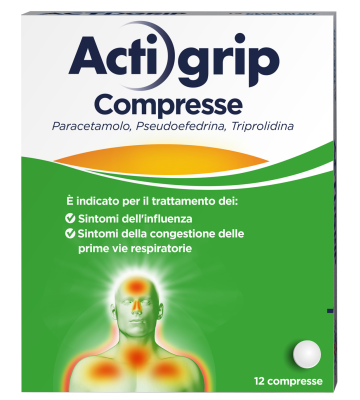 Actigrip*12cpr 2,5+60+500mg