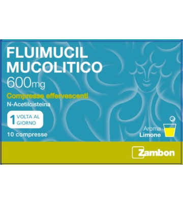 Fluimucil Mucol*10cpr Eff600mg