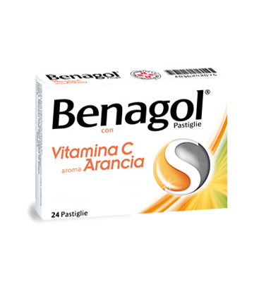 Benagol Vit.c*24past Arancia