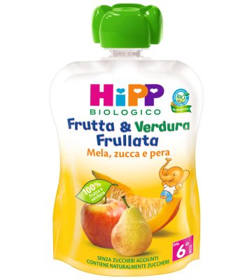 Hipp Bio Frut&ver Mel/pe/zu90g