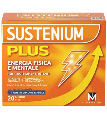 Sustenium Plus Limone e Miele 20 Bustine da 8 g