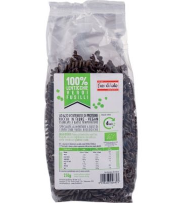 Fusilli Lenticchie Verdi Bio