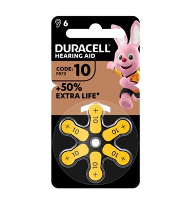 Duracell Easy Tab 10 Giallo