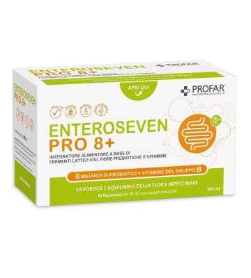 Profar Enteroseven Pro 8+ 10 Flaconcini da 10 ml