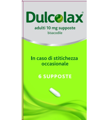 Dulcolax*ad 6supp 10mg