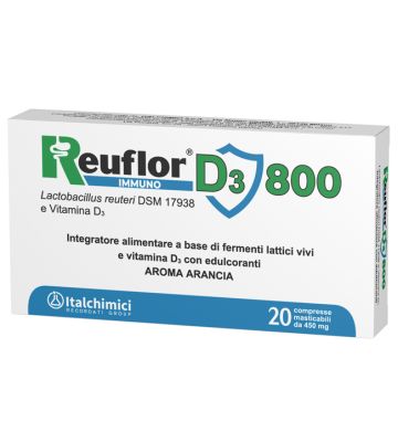 Reuflor d3 800 20cpr Mastic