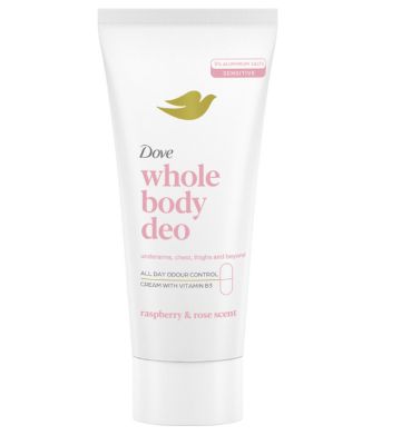 Dove Whole Body Deo Raspberry & Rosa Crema 75 ml