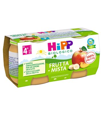 Hipp Bio Omog Frut Mista 2x80g
