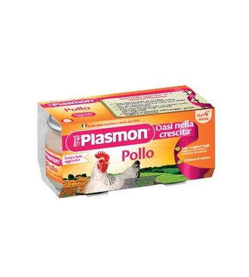 Plasmon Omog Pollo 80gx2pz
