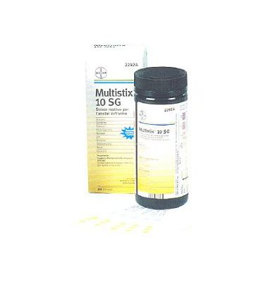 Multistix 10sg 25str Multitest