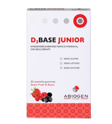 D3base Junior 30caram Frut Bos