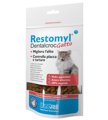 Restomyl Dentalcroc Gatto 60g
