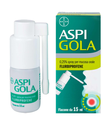 Aspi Gola*os Spray 15ml 0,25%