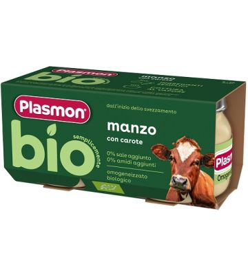 Plasmon Bio Omog Manzo Car 2pz