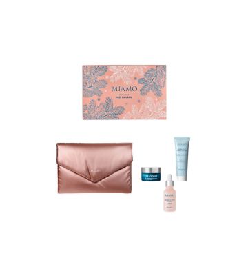 Miamo Protocollo Deep Nourish Cofanetto con Siero Nutriente 30ml + Detergente Lenitivo 50ml in Omaggio + Crema Rigenerante 10ml in Omaggio
