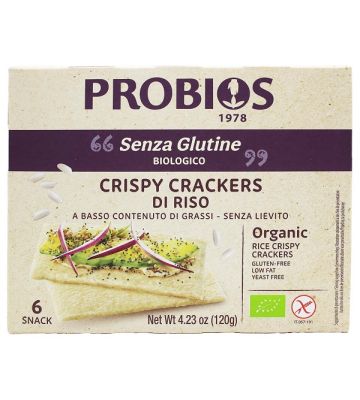 Crispy Crackers Riso 6 Pezzi da 20 g